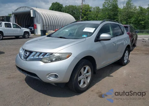 2009 Nissan Murano S from USA, damaged, VIN JN8AZ18W69W127794